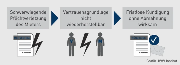 MK-12.2024_Grafik_Keine Abmahnung gegenüber einem gewalttätigen Mieter mit untherapierter Alkoholabhängigkeit erforderlich.eps (© IWW Institut) MK-12.2024_Grafik_Keine Abmahnung gegenüber einem gewalttätigen Mieter mit untherapierter Alkoholabhängigkeit erforderlich.eps (© IWW Institut)