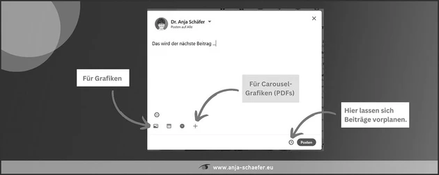 Grafik2_Grafiken zum Beitrag hinzufuegen bzw vorplanen_sw_300dpi.jpg (Bild: Dr. Anja Schäfer) Grafik2_Grafiken zum Beitrag hinzufuegen bzw vorplanen_sw_300dpi.jpg (Bild: Dr. Anja Schäfer)
